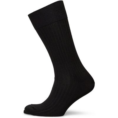 AN IVY Black Ribbed Socks 43-46 Black 43-46 AN IVY Black Ribbed Socks 43-46 Black 43-46