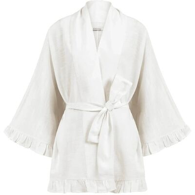 Anna + Nina Black Swan Kimono ONE SIZE Cream ONE SIZE Anna + Nina Black Swan Kimono ONE SIZE Cream ONE SIZE
