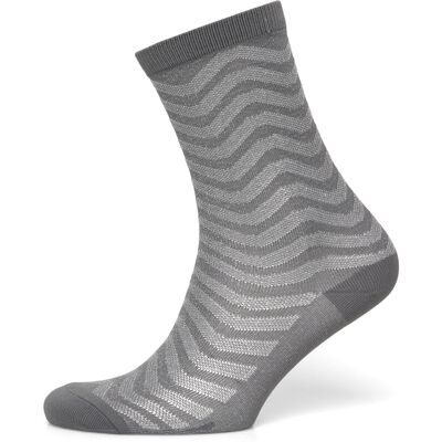 Becksöndergaard Mina Glitter Sock 39-41 Grey 39-41 Becksöndergaard Mina Glitter Sock 39-41 Grey 39-41