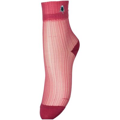 Becksöndergaard Bloomy Sheer Sock 39-41 Pink 39-41 Becksöndergaard Bloomy Sheer Sock 39-41 Pink 39-41