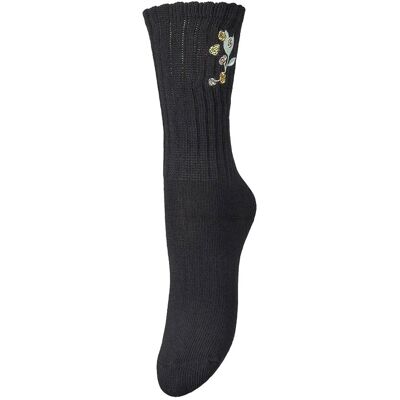 Becksöndergaard Rosy Cotta Sock 39-41 Black 39-41 Becksöndergaard Rosy Cotta Sock 39-41 Black 39-41