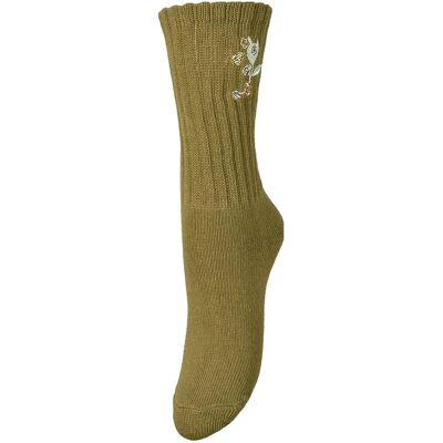 Becksöndergaard Rosy Cotta Sock 39-41 Green 39-41 Becksöndergaard Rosy Cotta Sock 39-41 Green 39-41