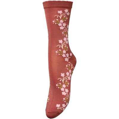 Becksöndergaard Bloom Visca Sock 37-39 Red 37-39 Becksöndergaard Bloom Visca Sock 37-39 Red 37-39