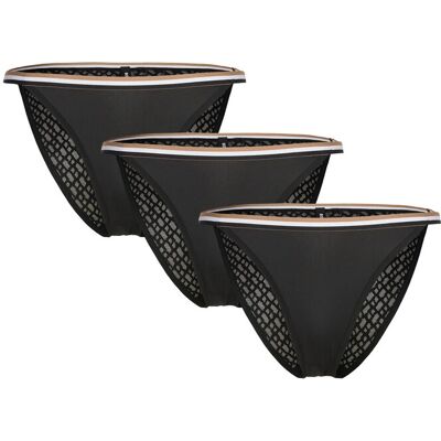 Boss 3Pack Brief_B Lace M Black M Boss 3Pack Brief_B Lace M Black M