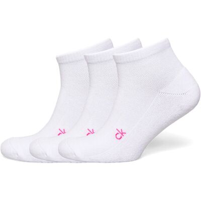 Calvin Ladies Golf Quarter Sock ( 3 Pairs ) OS37/42 White OS37/42 Calvin Ladies Golf Quarter Sock ( 3 Pairs ) OS37/42 White OS37/42