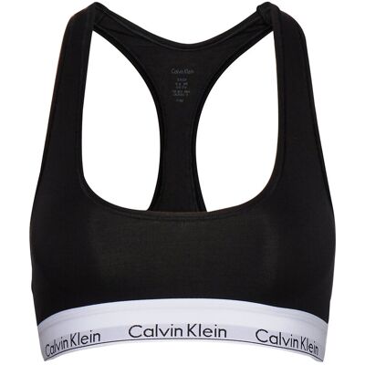 Calvin Unlined Bralette XS Black XS Calvin Unlined Bralette XS Black XS