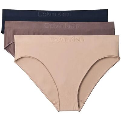 Calvin Bikini 3 Pk S Beige S Calvin Bikini 3 Pk S Beige S