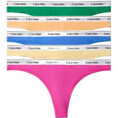 Calvin Thong 5 Pk M Green M Calvin Thong 5 Pk M Green M