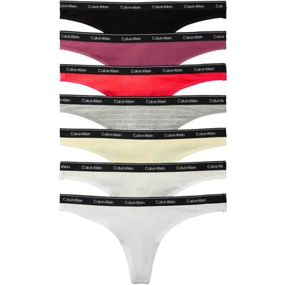 Calvin Thong 7 Pk XS Black XS Calvin Thong 7 Pk XS Black XS