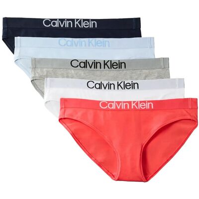 Calvin Bikini 5Pk XS Patterned XS Calvin Bikini 5Pk XS Patterned XS