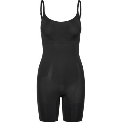 Calvin Mid Thigh Bodysuit S Black S Calvin Mid Thigh Bodysuit S Black S