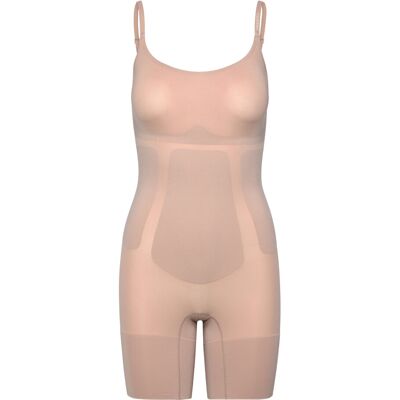 Calvin Mid Thigh Bodysuit XL Beige XL Calvin Mid Thigh Bodysuit XL Beige XL