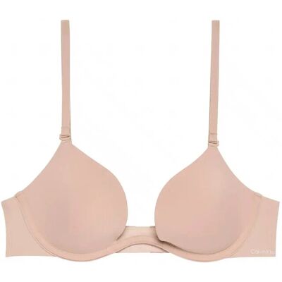 Calvin Lightly Lined Plunge D x 65 Pink D x 65 Calvin Lightly Lined Plunge D x 65 Pink D x 65