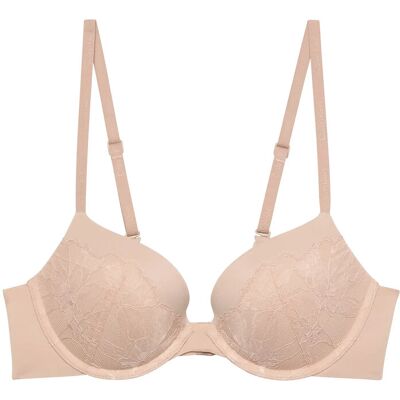 Calvin Push Up Plunge B x 85 Beige B x 85 Calvin Push Up Plunge B x 85 Beige B x 85