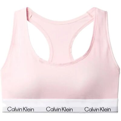 Calvin Unlined Bralette M Pink M Calvin Unlined Bralette M Pink M