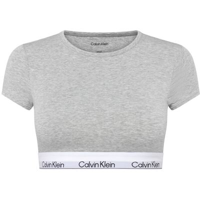 Calvin T-Shirt Bralette L Grey L Calvin T-Shirt Bralette L Grey L