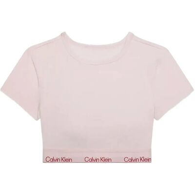 Calvin T-Shirt Bralette S Pink S Calvin T-Shirt Bralette S Pink S