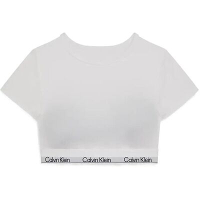 Calvin T-Shirt Bralette XS White XS Calvin T-Shirt Bralette XS White XS