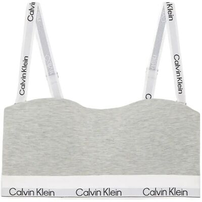 Calvin Lightly Lined Bandeau XXS Grey XXS Calvin Lightly Lined Bandeau XXS Grey XXS