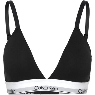 Calvin Lightly Lined Triangle XS Black XS Calvin Lightly Lined Triangle XS Black XS