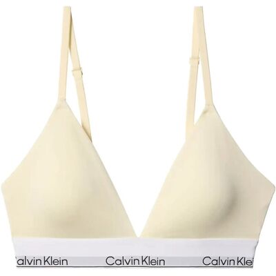 Calvin Lightly Lined Triangle XL Cream XL Calvin Lightly Lined Triangle XL Cream XL