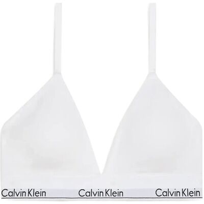 Calvin Lightly Lined Triangle XL White XL Calvin Lightly Lined Triangle XL White XL