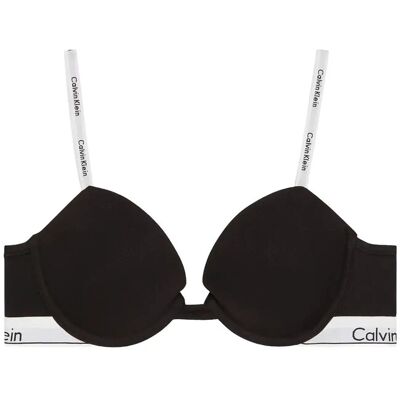 Calvin Lightly Lined Demi B x 85 Black B x 85 Calvin Lightly Lined Demi B x 85 Black B x 85