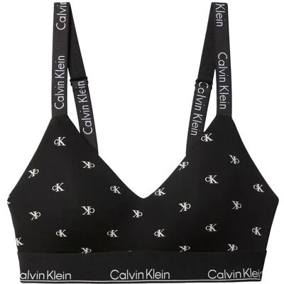 Calvin Lghtly Lined Bralette XS Black XS Calvin Lghtly Lined Bralette XS Black XS