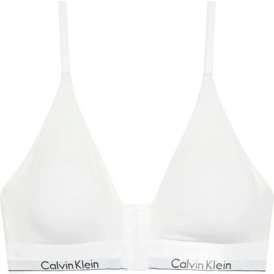 Calvin Lightly Lined Triangle M White M Calvin Lightly Lined Triangle M White M