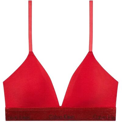 Calvin Lightly Lined Triangle XL Red XL Calvin Lightly Lined Triangle XL Red XL