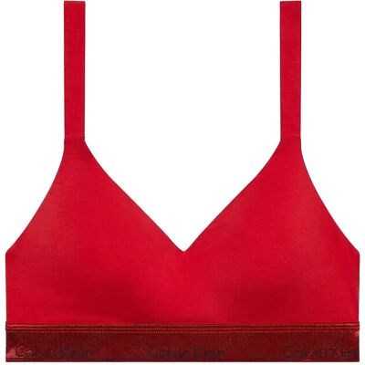 Calvin Lift Bralette M Red M Calvin Lift Bralette M Red M