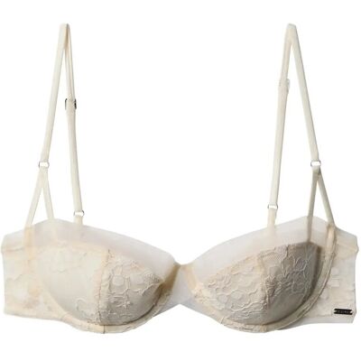 Calvin Lightly Lined Balconette C x 85 Cream C x 85 Calvin Lightly Lined Balconette C x 85 Cream C x 85