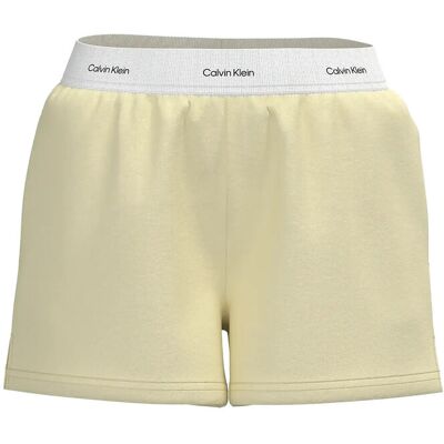 Calvin Logo Jersey Short L Yellow L Calvin Logo Jersey Short L Yellow L