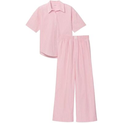 Calvin Ss Shirt Pant Set M Pink M Calvin Ss Shirt Pant Set M Pink M