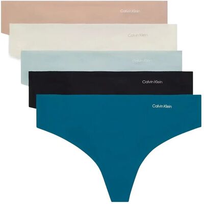 Calvin Thong 5Pk XS Black XS Calvin Thong 5Pk XS Black XS