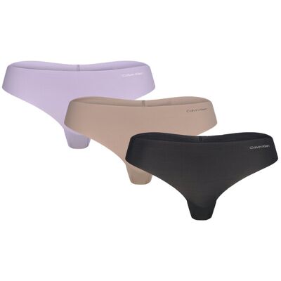 Calvin Thong 3Pk XL Purple XL Calvin Thong 3Pk XL Purple XL