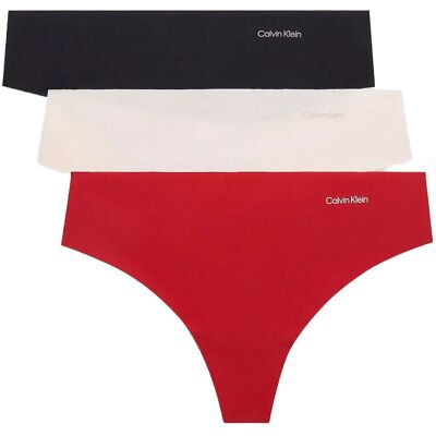 Calvin Thong 3Pk L Black L Calvin Thong 3Pk L Black L