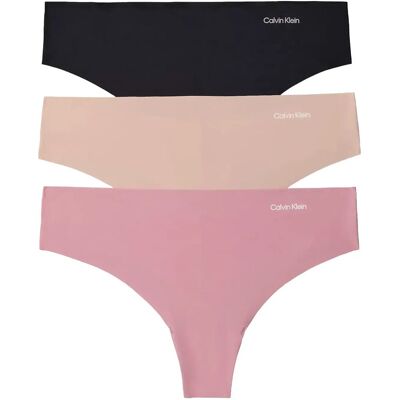 Calvin Thong 3Pk L Pink L Calvin Thong 3Pk L Pink L