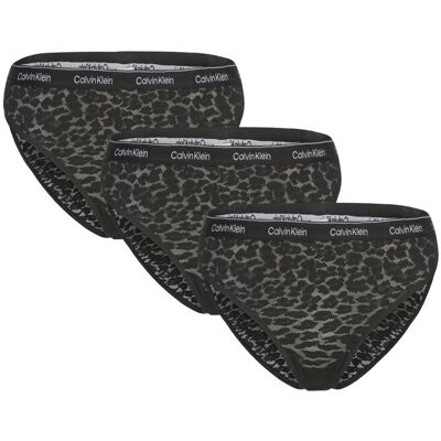 Calvin Bikini 3Pk XS Black XS Calvin Bikini 3Pk XS Black XS
