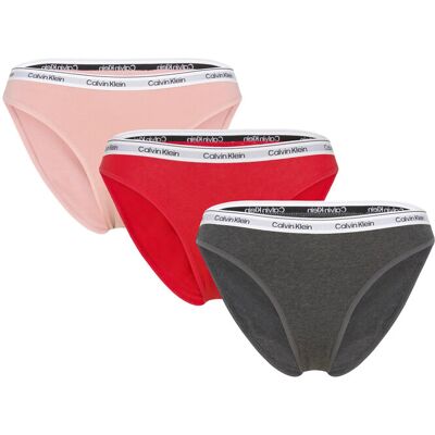 Calvin Bikini 3Pk L Patterned L Calvin Bikini 3Pk L Patterned L