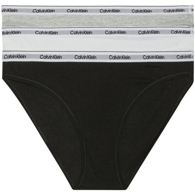 Calvin Bikini 3Pk XXL Patterned XXL Calvin Bikini 3Pk XXL Patterned XXL