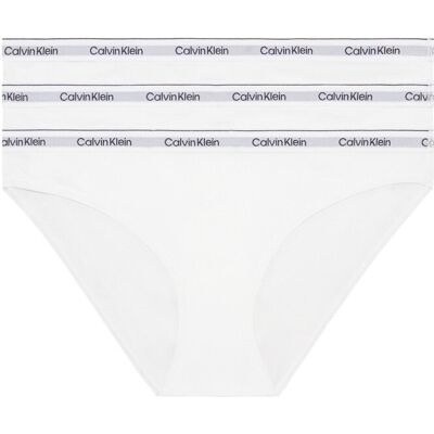Calvin Bikini 3Pk XXL White XXL Calvin Bikini 3Pk XXL White XXL