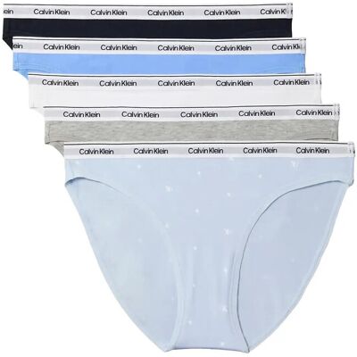 Calvin Bikini 5Pk S Patterned S Calvin Bikini 5Pk S Patterned S