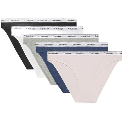 Calvin Bikini 5Pk L Black L Calvin Bikini 5Pk L Black L