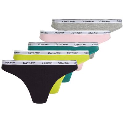 Calvin Thong 5 Pk XL Patterned XL Calvin Thong 5 Pk XL Patterned XL