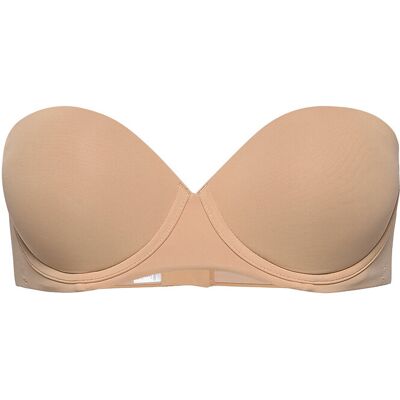 Calvin Push Up Strapless E x 70 Beige E x 70 Calvin Push Up Strapless E x 70 Beige E x 70