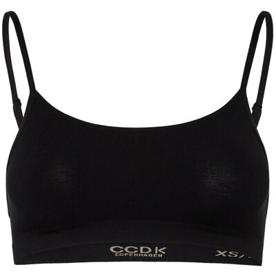CCDK Copenhagen Bamboo Seamless Top XS/S Black XS/S CCDK Copenhagen Bamboo Seamless Top XS/S Black XS/S