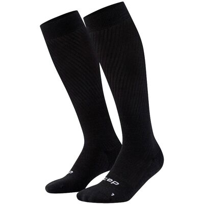CEP Core Flight Socks, Tall, 2.0 V Black V CEP Core Flight Socks, Tall, 2.0 V Black V