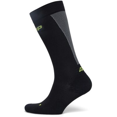 CEP Core Run Ultralight Socks, Tall, 4.0 V Black V CEP Core Run Ultralight Socks, Tall, 4.0 V Black V