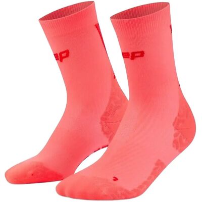 CEP Core Run Ultralight Socks, Mid Cut, 4.0 III Coral III CEP Core Run Ultralight Socks, Mid Cut, 4.0 III Coral III